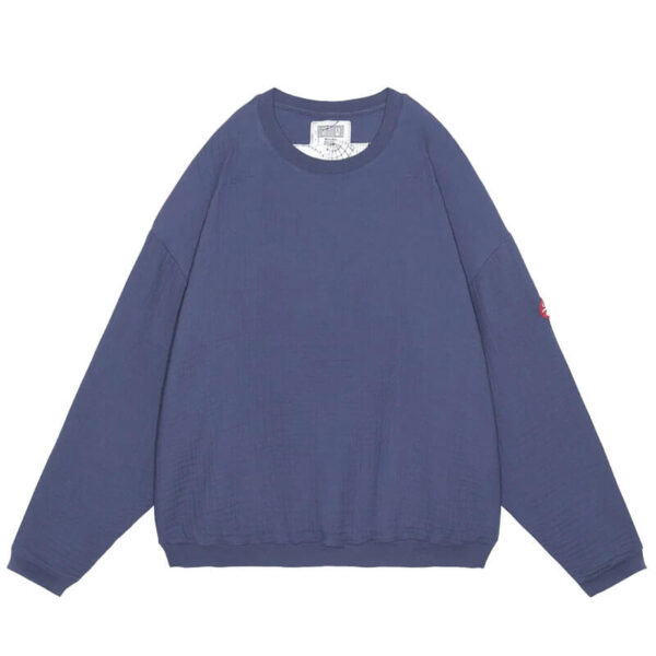 AS 1Tower Gauze Crew Neck - Navy