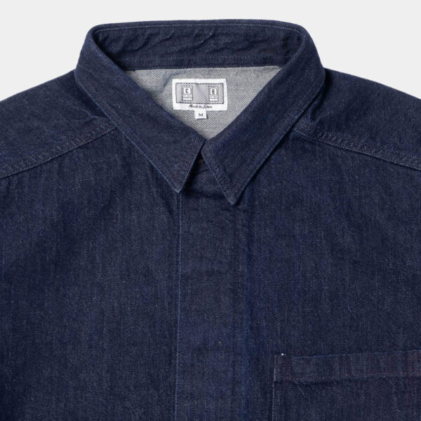 CAV EMPT Denim Short Shirt Jacket - Indigo