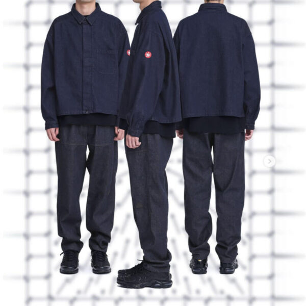 CAV EMPT Denim Short Shirt Jacket - Indigo