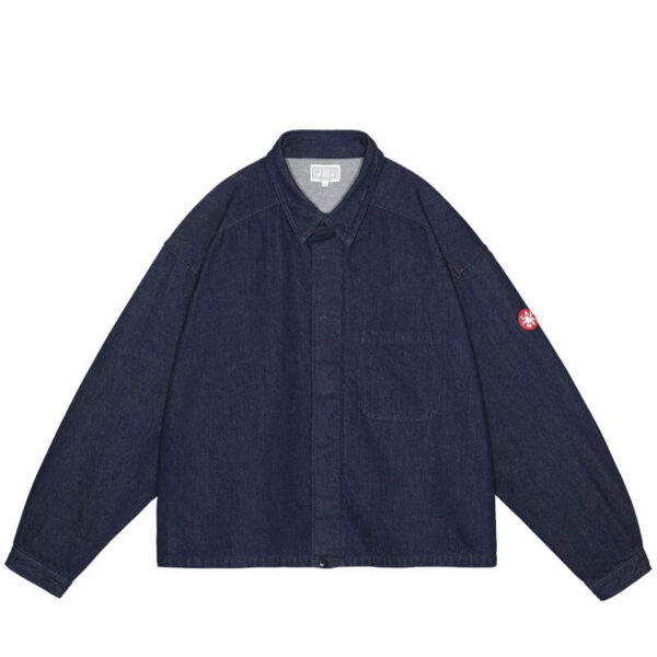 CAV EMPT Denim Short Shirt Jacket - Indigo