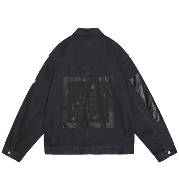 CAV EMPT Overdye VH Ex DNA Denim Jacket - Charcoal