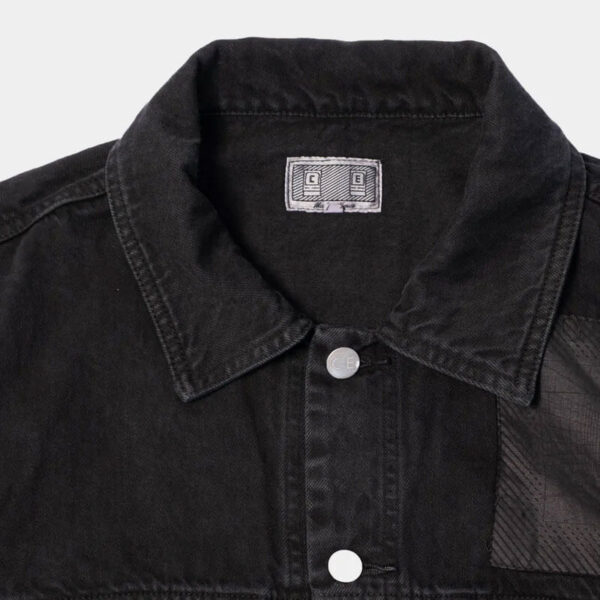 CAV EMPT Overdye VH Ex DNA Denim Jacket - Charcoal