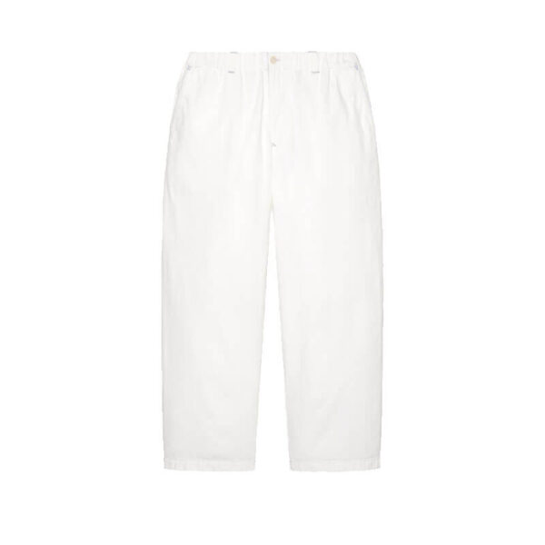 CAV EMPT Ult Bleached Denim Comfort Pant - White