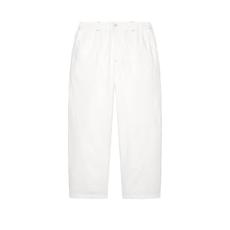 CAV EMPT Ult Bleached Denim Comfort Pant - White