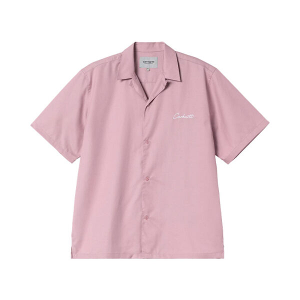 CARHARTT WIP Delray Shirt - Hortensia / White