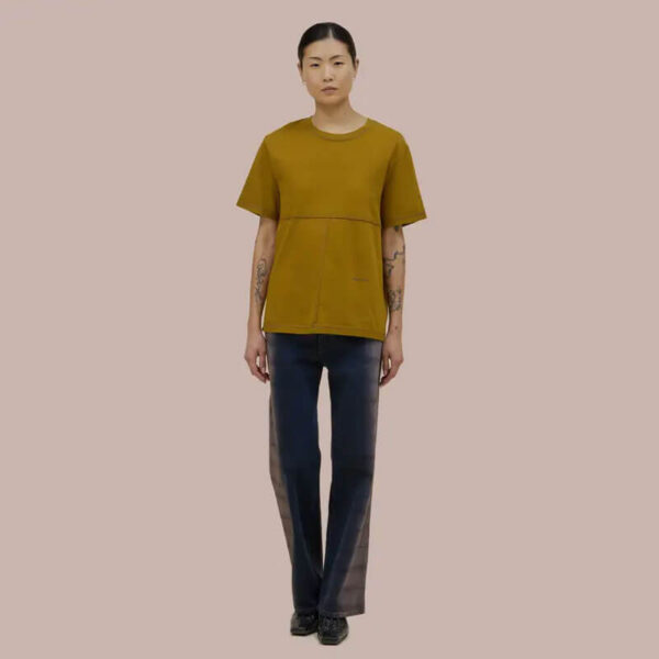 ECKHAUS LATTA Lapped Tee - Olive
