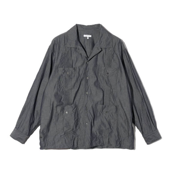 ENGINEERED GARMENTS Guayabera Shirt - Indigo