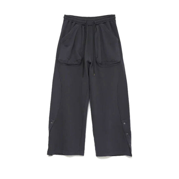 FACETASM-FLOWING-SWEATPANTS-Smoke-Navy FACETASM Flowing Sweatpants - Charcoal