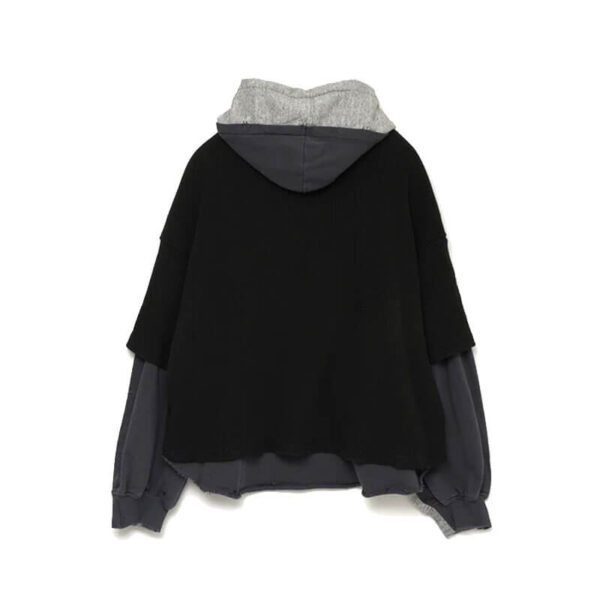 FACETASM Layered Hoodie - Navy