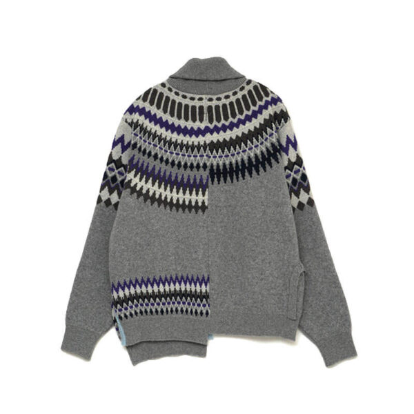 FACETASM Nordic Knit - Gray