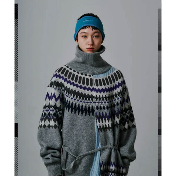 FACETASM Nordic Knit - Gray