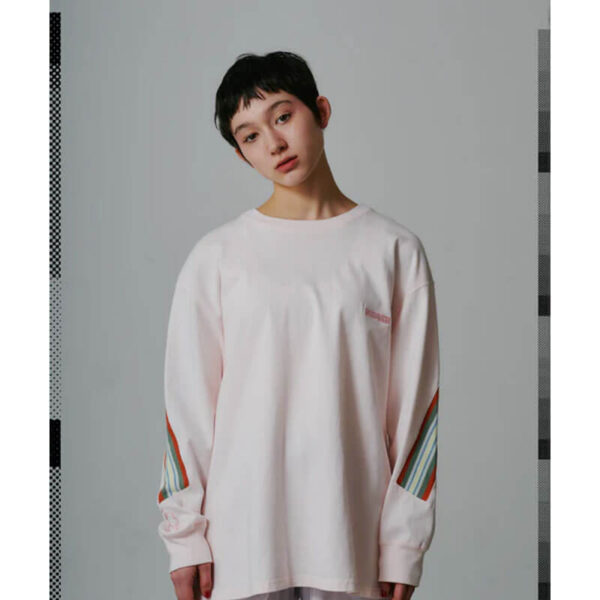 FACETASM Rib Long Tee - White