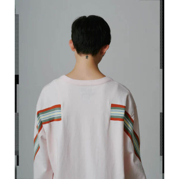 FACETASM Rib Long Tee - White