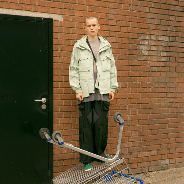 F/CE. 2.5 Layer Pintuck Wide Trouser