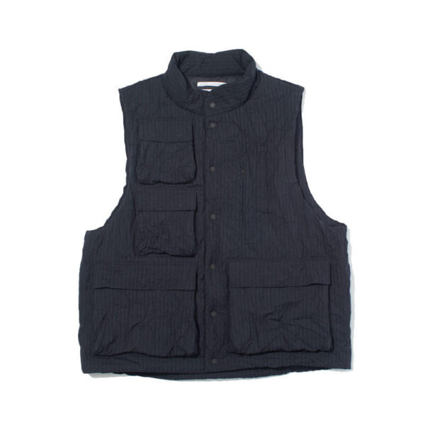 F_Ce-INFINITY-CREASE-PRIMALOFT-VEST-Navy F/CE. Infinity Crease Primaloft Vest