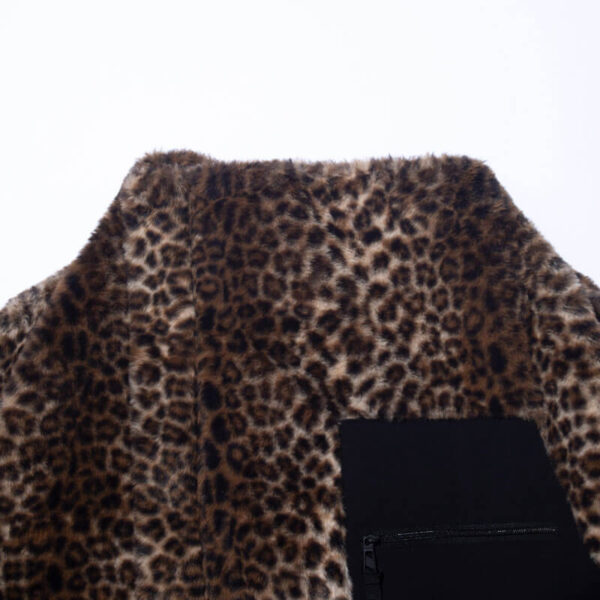 F/CE. Urban Faux-Fur Asymmetry Short Jacket