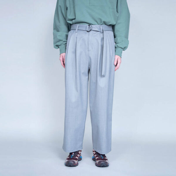 F/CE. Waterproof Tech Wool Wide Pants - Black
