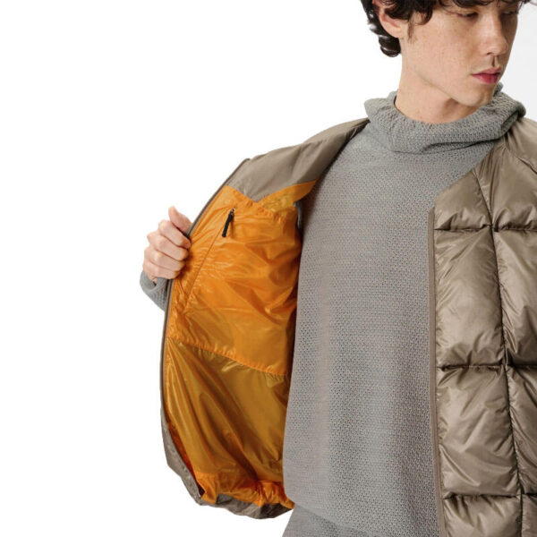 GOLDWIN 0 Three-Dimensional Down Light Vest - Dune