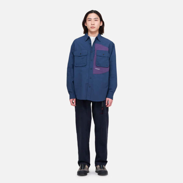 GRAMICCI Nylon Brentwood Shirt - Deep Navy