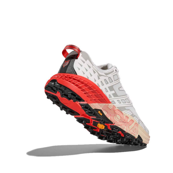 HOKA Speedgoat 2 - White / Tomato