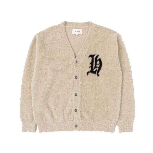 HERESY 'H' Cardigan - Putty