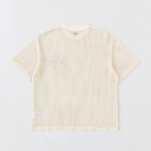 HERESY Mesh Tee - Ecru