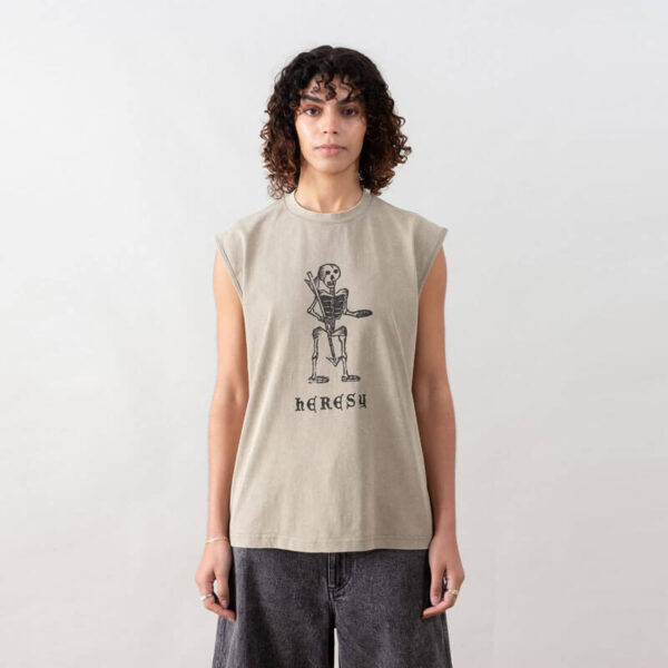 HERESY Skeleton Vest - Mushroom