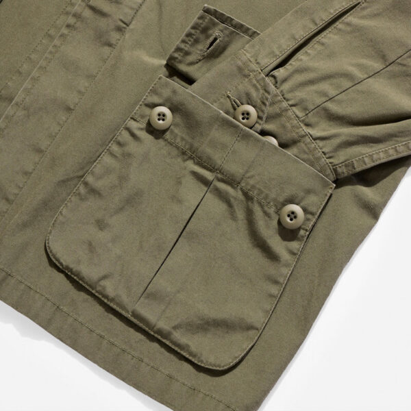 MAHARISHI sak yant jungle overshirt olive 4