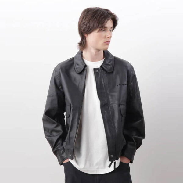 MANASTASH Leather Motor Blouson