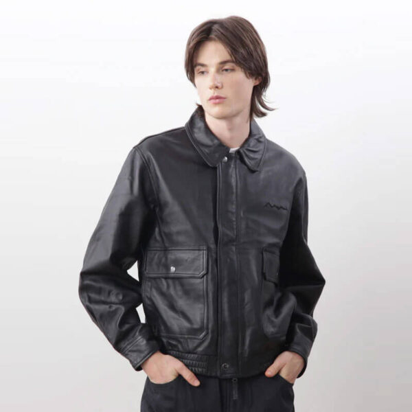 MANASTASH Leather Motor Blouson