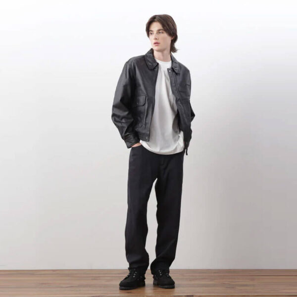 MANASTASH Leather Motor Blouson