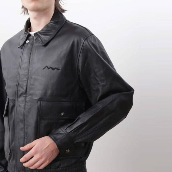 MANASTASH Leather Motor Blouson