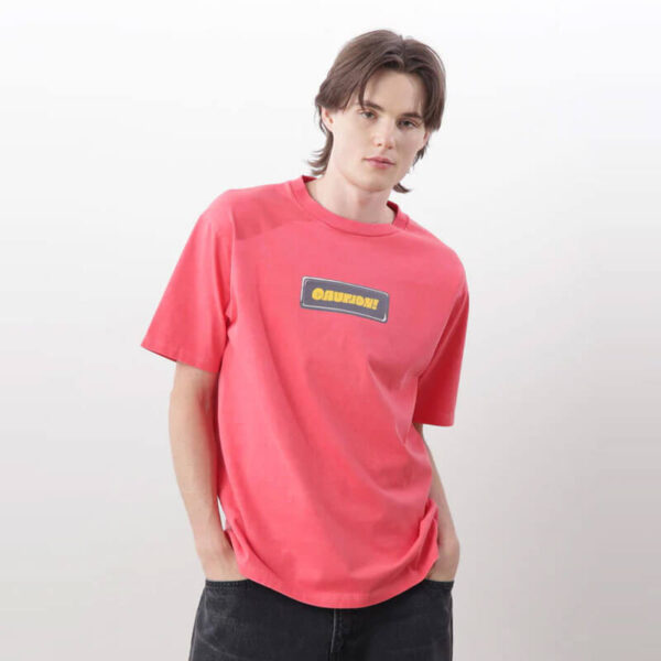 MANASTASH Pumice Caution! Tee - Red