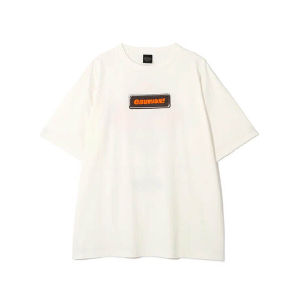 MANASTASH Pumice Caution! Tee - White