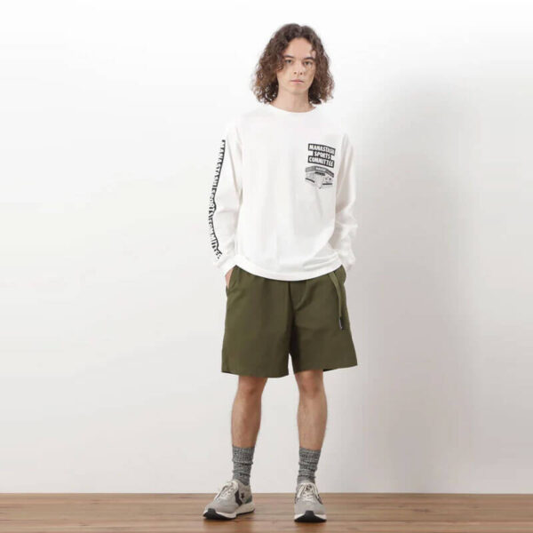 MANASTASH SSD LS CiTee - White