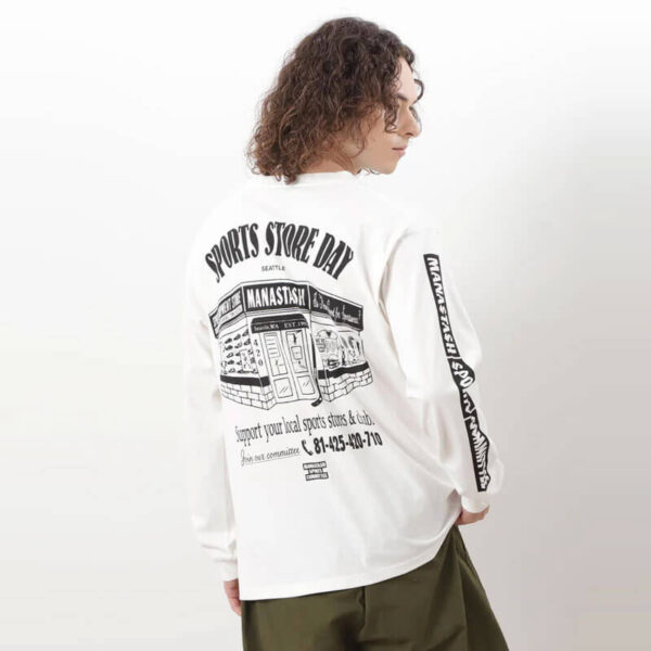 MANASTASH SSD LS CiTee - White