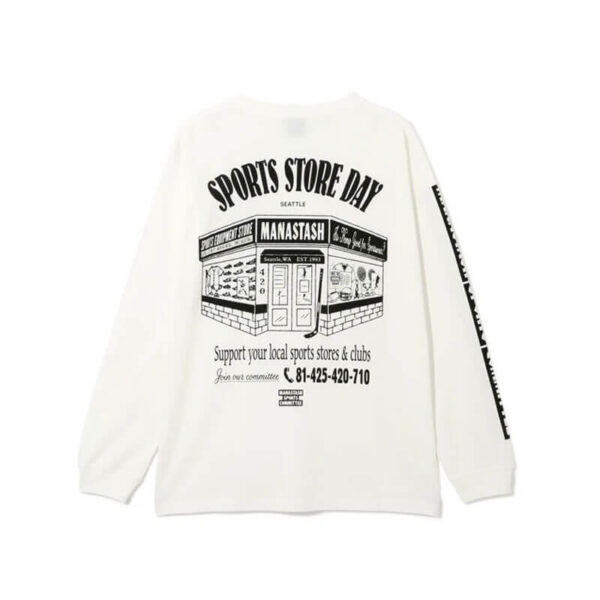 MANASTASH SSD LS CiTee - White