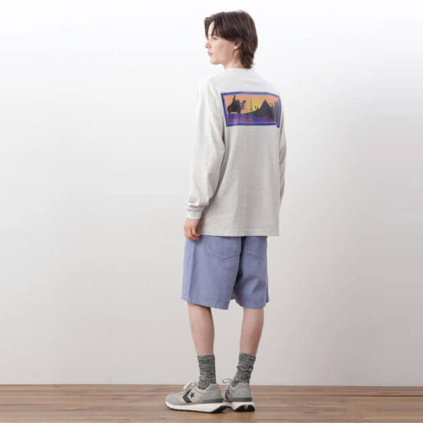 MANASTASH Yaka-Vegas Hemp LS Tee - Oatmeal