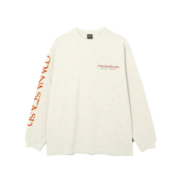 MANASTASH Yaka-Vegas Hemp LS Tee - Oatmeal