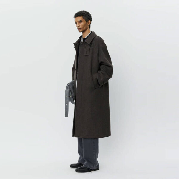 MFPEN Installation Coat - Brown Herringbone