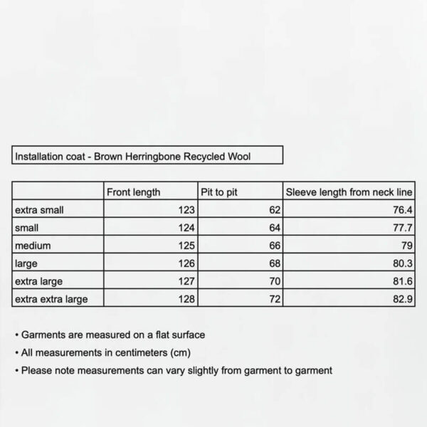 MFPEN Installation Coat - Brown Herringbone