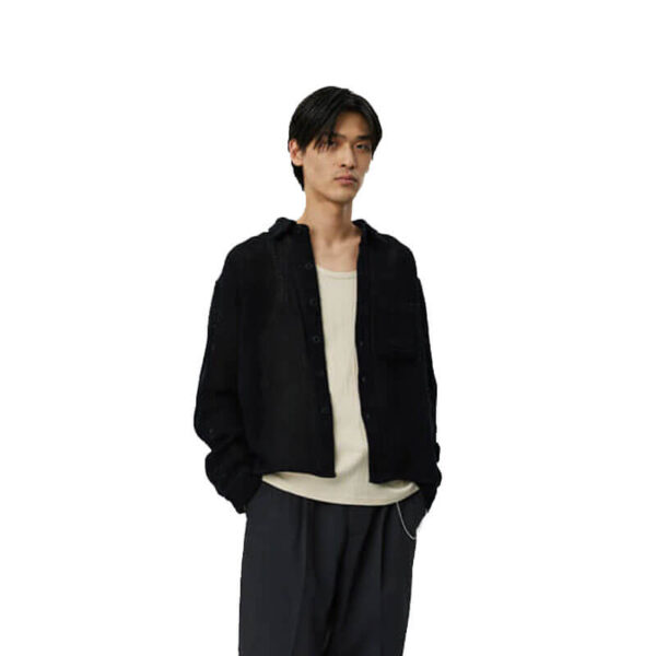Mfpen-Priority-Shirt-Black-Nattée-10 MFPEN Priority Shirt - Black Natté