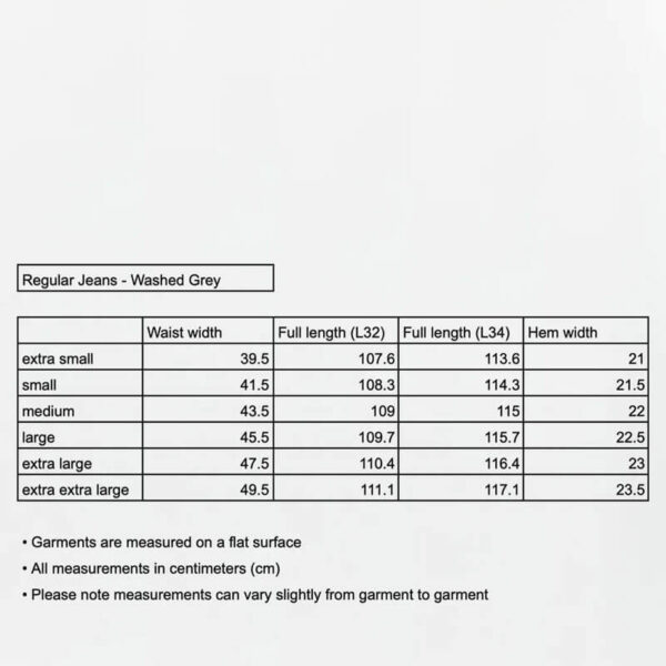 MFPEN Regular Jeans - Washed Grey