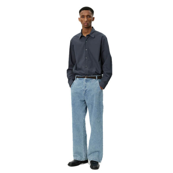 MFPEN Straight Cut Jeans - Light Blue Punch Out