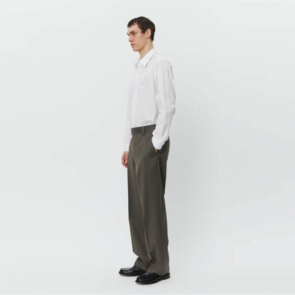MFPEN Study Trousers - Taupe Wool