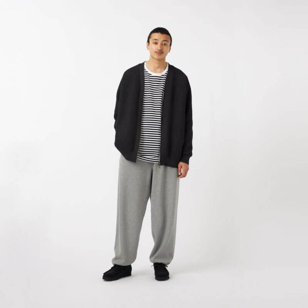 NANAMICA 5G Zip Cardigan - Heather