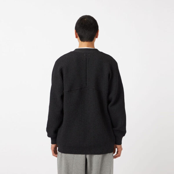 NANAMICA 5G Zip Cardigan - Heather