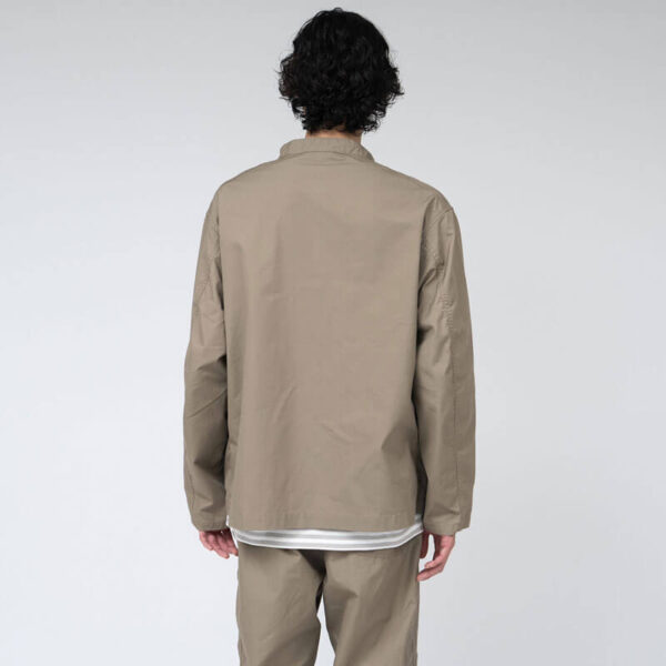 NANAMICA Band Collar Shirt Jacket