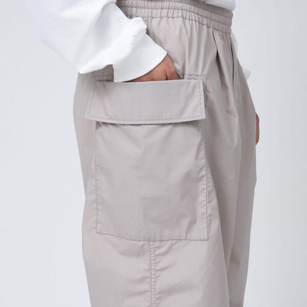 NANAMICA Cargo Deck Pants - Gray Beige