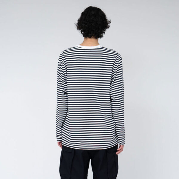 NANAMICA Coolmax Stripe Jersey Tee - Pink